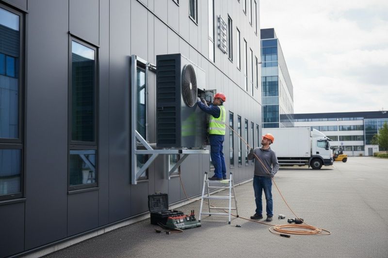 Heat Pump Installation detail