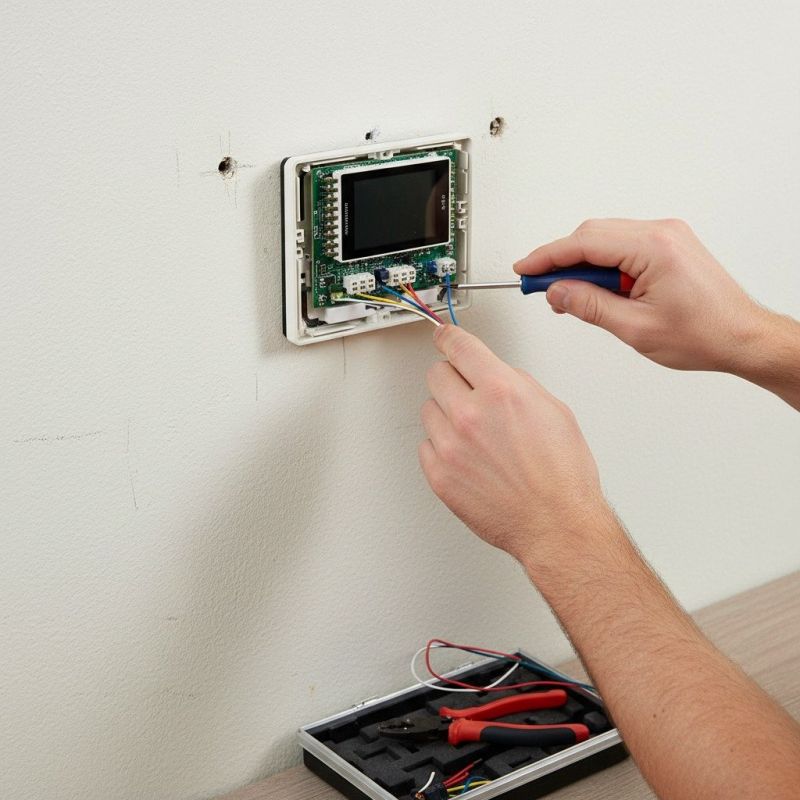 Thermostat Installation detail